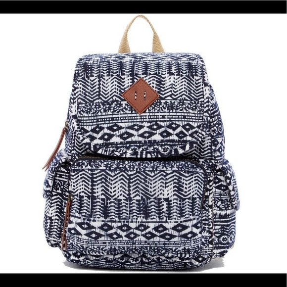Jersey Aztec Print Backpack-Madden Girl - Picture 1 of 10